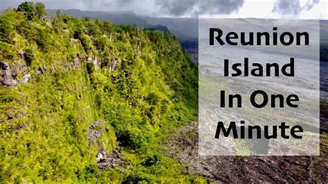 One Minute Around Reunion Island France Youtube
