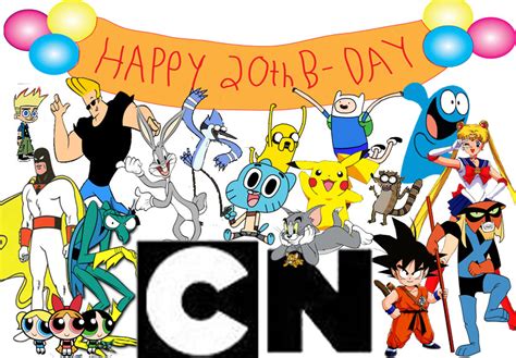 Happy 20th Birthday Cartoon Network By Cartoonprincess15