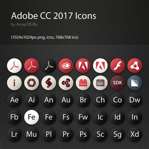 Adobe Cc 2017 Icon Pack Update