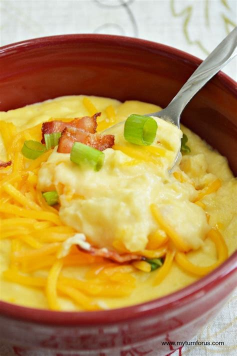 And can you blame us? How to make Cheesy Potato Soup in a Slow Cooker - My Turn ...