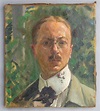 : Koloman (Kolo) Moser. Autoportrait. Huile sur toile. 1908 (?)France ...