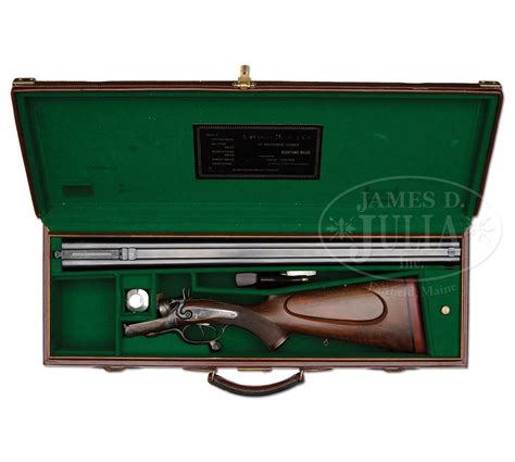 Alexander Henry 577 Double Rifle With Case