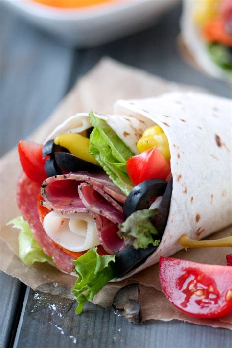 Zesty Italian Wrap DeLallo