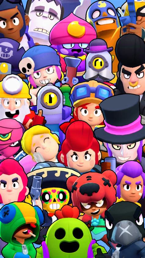 960 x 1920 png 1038 кб. Brawl Stars Wallpapers for Android - APK Download