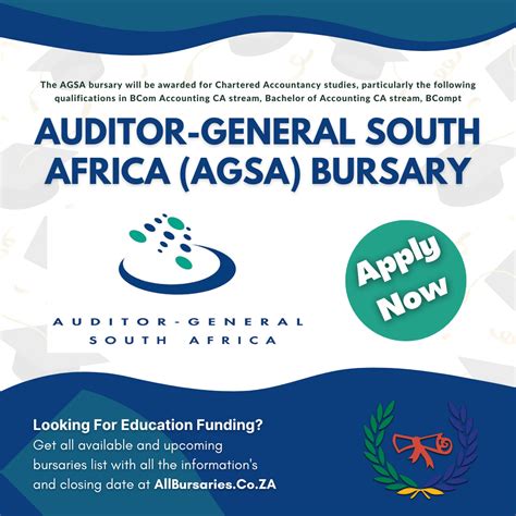 Auditor General South Africa Agsa Bursary
