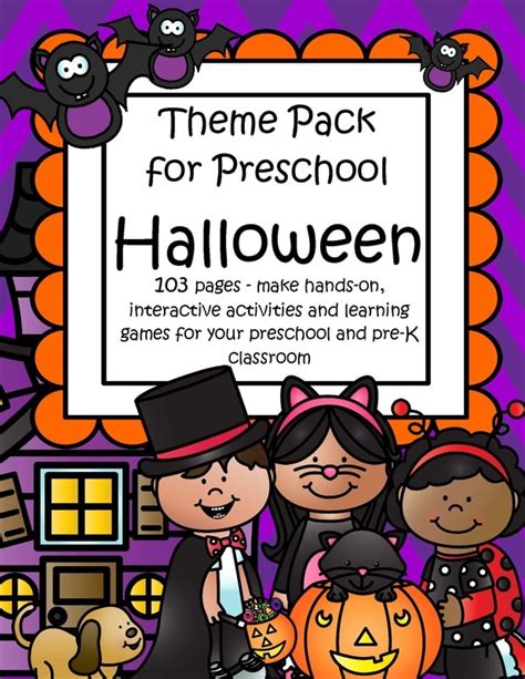 Halloween Theme Activities And Printables For Preschool And