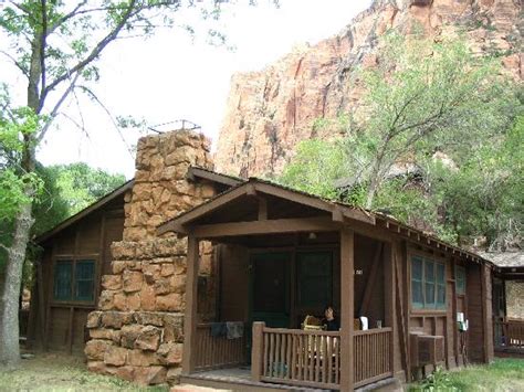 Maybe you would like to learn more about one of these? Our cabin - Picture of Zion Lodge, Zion National Park ...