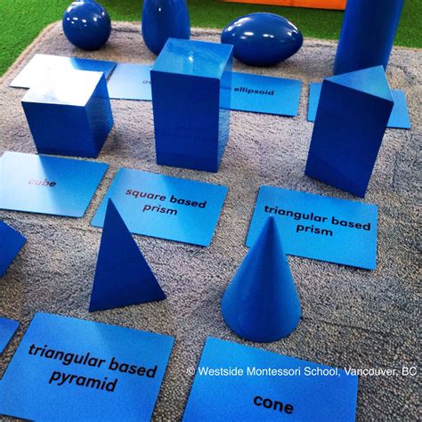 Exploration Of The Montessori Sensorial Materials The Geometric Solids