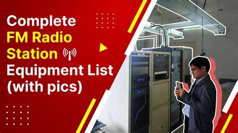 Complete Fm Radio Station Equipment List With Pics