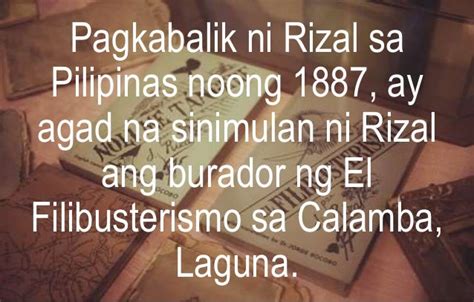 Filipino 10 El Filibusterismo Kaligirang Pangkasaysayan Ng El Fil