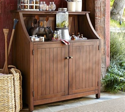 Outdoor Bar Cabinets For Patio With Storage Foter