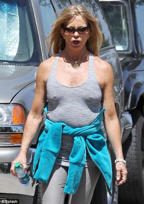 Are You Really Going To Go Running In That Goldie Hawn Fails To Get Any Support In Her Top As