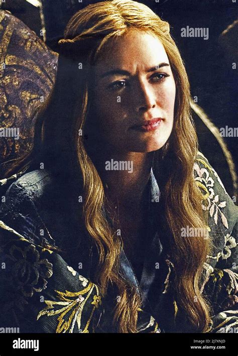 Actress Lena Headey As Cersei Lannister In The Fantasy Drama Television