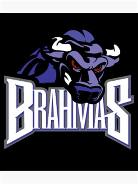 Texas Jr Brahmas Sticker Poster For Sale By Francisayd Redbubble