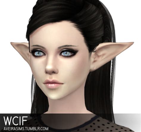 Sims 4 Cc Elf Ears Mod The Sims Pointy Ears Unlocked All Ages
