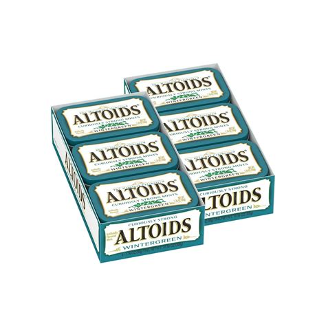 Altoids Mints Wintergreen 12 Pack 176 Oz Each Volt Candy