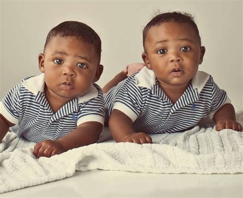 Twin Baby Boys Black Baby Boys Cute Twins