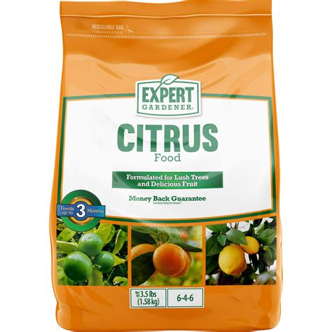 Expert Gardener Citrus Plant Food Fertilizer 6 4 6 35 Lbs Walmart