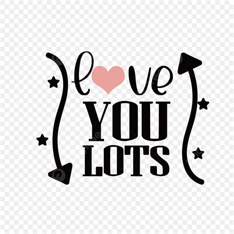 Black Love You Very Much Simple Phrase Svg Phrase Continuous Pen