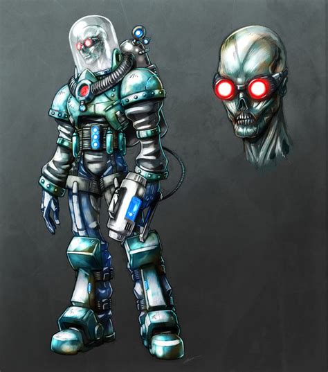 Mr Freeze Commission By ~zeromayhem On Deviantart Batman Artwork