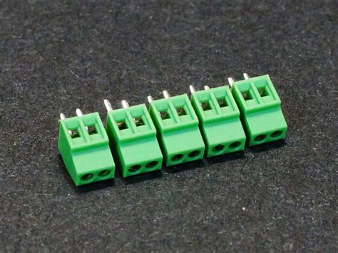 Screw Terminal 254mm 2 Position 5 Pack Protosupplies