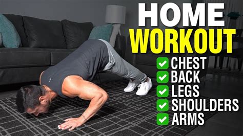 The Best Full Body Home Workout For Mass Full Routine