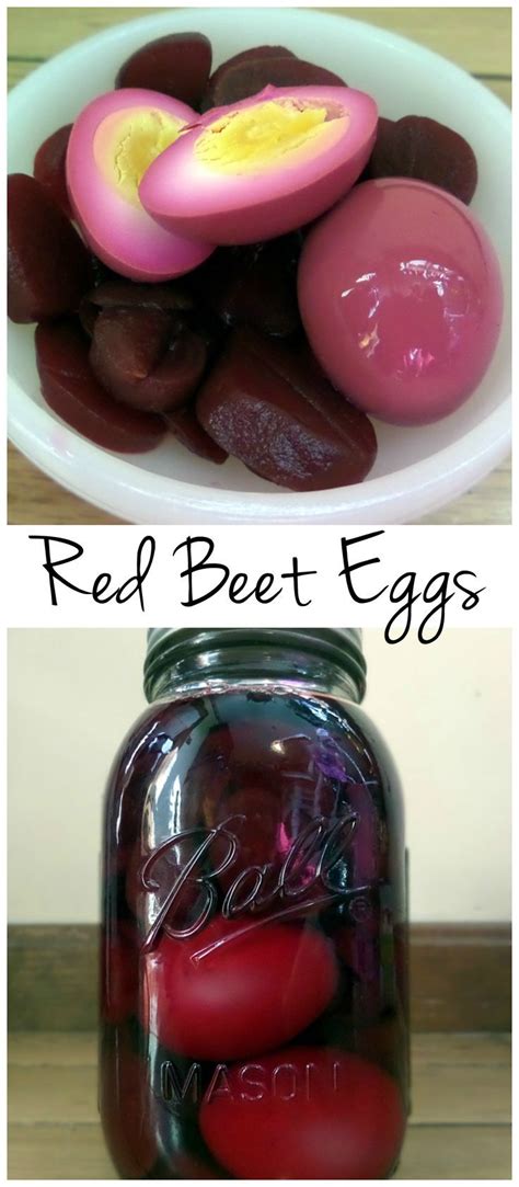 Red Beet Eggs Recipe Pickled Eggs Pickling Recipes Red Beets