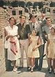 Jimmy Stewart with family in Italy, circa 1960 | Classic movie stars ...