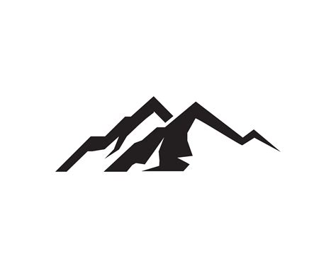 Mountain Vector Logo And Symbol 622765 Vector Art At Vecteezy