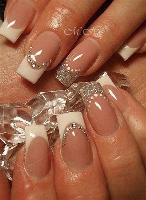 40 Ideas For Wedding Nail Designs Cuded Wedding Nail Art Design