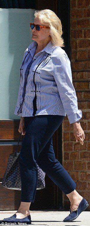 Murphy Brown Star Candice Bergen Enjoys Lunch With Babe In NY