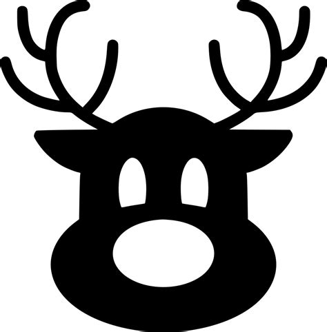 Reindeer Svg Png Icon Free Download (#443619) - OnlineWebFonts.COM