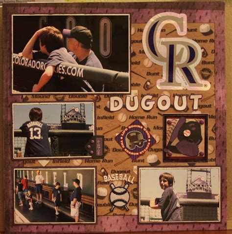 Cr Dugout Rockies Baseball Baseball Softball Baseball