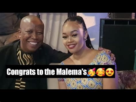 Julius Malema And His Wife Mantwa Matlala Celebrates 8 Years Of