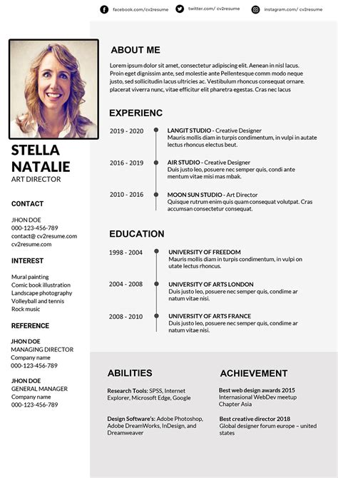 A curriculum vitae is a document that varies in use around the world. Curriculum Vitae En Francais Free Download - Complétez ...