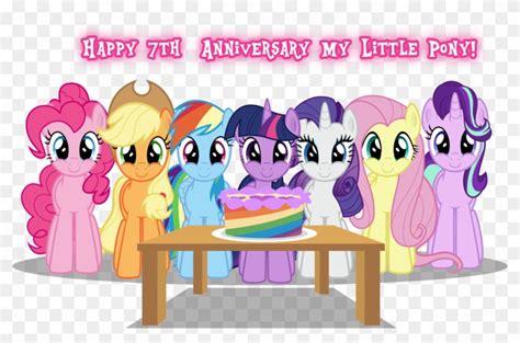Comments My Little Pony Happy Birthday Png Clipart 1574298 Pikpng