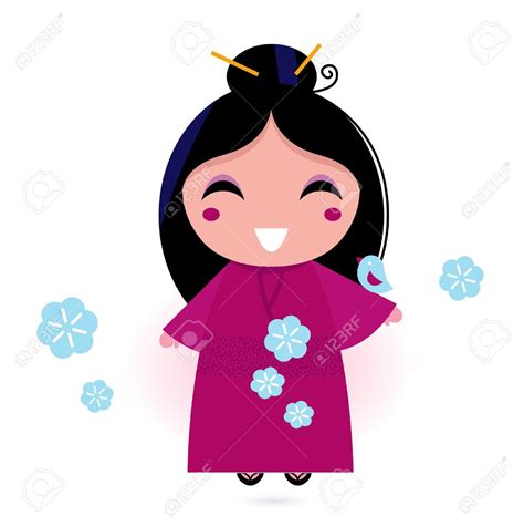 Cute Japanese Cartoon Characters Clipart Free Download