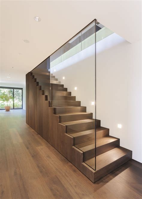 The rail is the part of the railing system that you touch with your hand as you go up and down a stair. House in Zurich by Meier Architekten | Stairs design ...