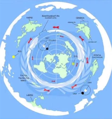 Flat Earth Map Of The World Maping Resources Images Sexiz Pix