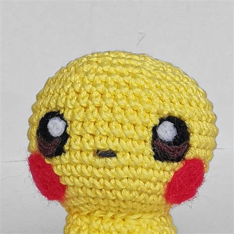 Pikachu Pokemon Amigurumi Pattern Esp Eng Etsy España