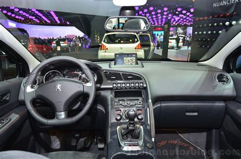 Peugeot 3008 Crossway Dashboard At The 2014 Paris Motor Show