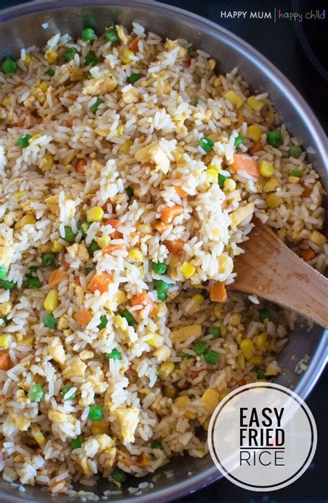 There's something wonderfully satisfying about cooking your own takeaway from scratch; Easy Saturday Night Meals | Fried rice easy, Toddler ...