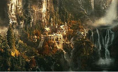 Rivendell Earth Middle Hobbit Lotr Saga Film