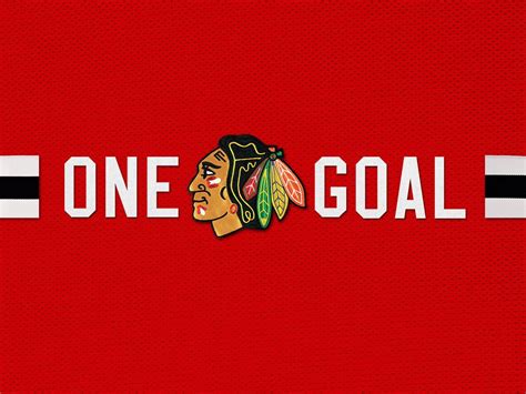One Goal Chicago Blackhawks Wallpapers 4k Hd One Goal Chicago
