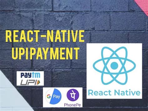 How To Integrate React Native Upi Payment Youtube