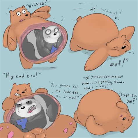 Rule Balls Bear Cartoon Network Da Blueguy Feral Grizzly Bear Mammal Panda Penis Vore