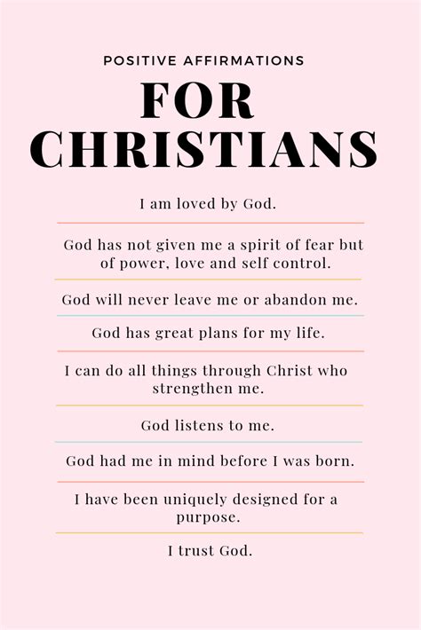 36 Positive Affirmations For Adults Christians Moms Kids Paisley