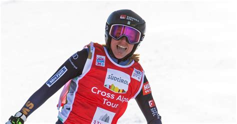 Sandra Näslund Won The Seasons Last Skicross Competition Teller Report