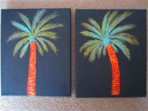 Palm Tree Pop Art Paintings On Canvas Etsy Pop Art Painting