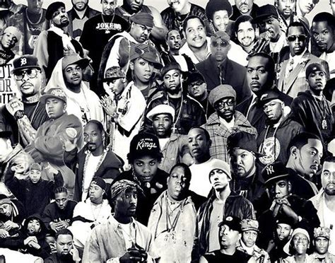 Hip Hop Legends Collage Hip Hop Poster Hip Hop Art Canvas Print Collage